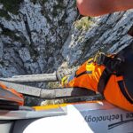 Bergwacht & „Christoph 14“ retten Verstiegenen aus den steilen Nordabbrüchen des Mittelstaufens