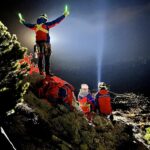 Altschnee, Dunkelheit & keine Stirnlampe: Bergwacht & drei Heli-Besatzungen retten 37-Jährigen vom Hochstaufen-Jagersteig
